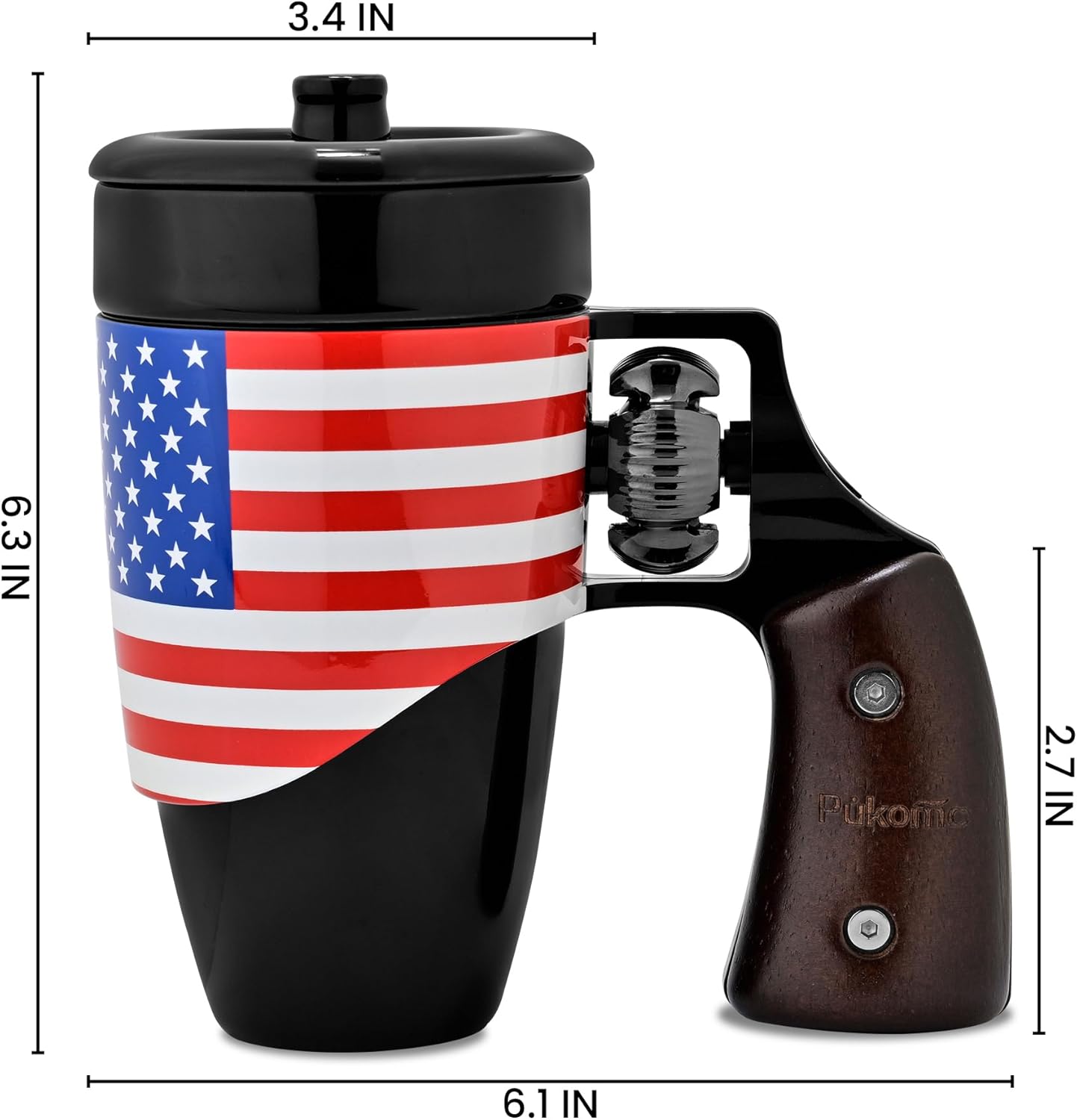 Ceramic Coffee Mug – Unique Gift for Men & Women, 16oz