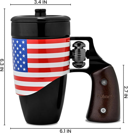 Ceramic Coffee Mug – Unique Gift for Men & Women, 16oz