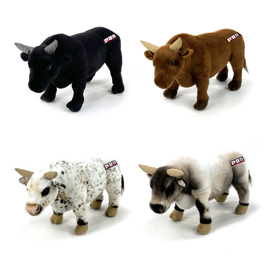 14" PBR® Plush Bulls
